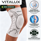 Rodillera Vitalux | Alivio inmediato, estabilidad durante todo el día y soporte ajustable